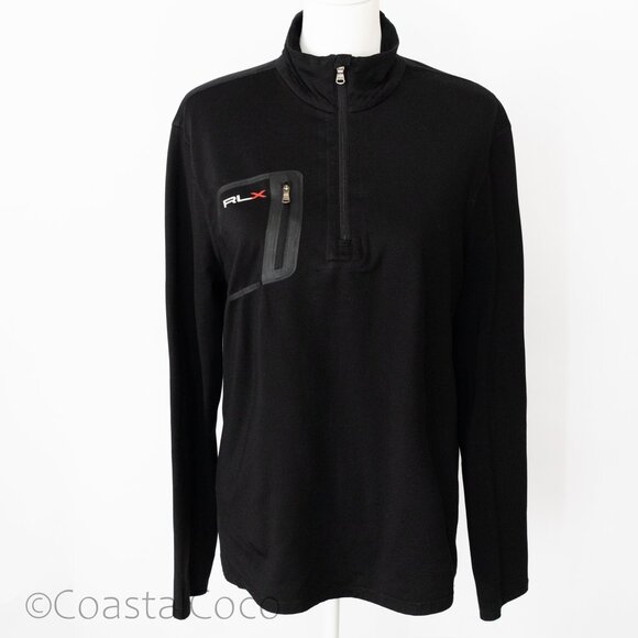 RLX Ralph Lauren Other - RLX Ralph Lauren Golf Performance Jersey Long Sleeve M Luxury Aronimink Club